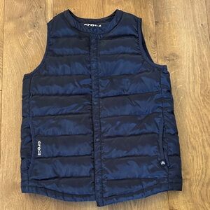 CROCS Dark Blue Puffed Vest